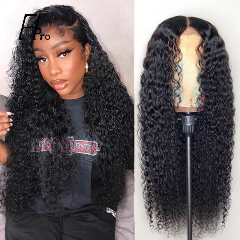 Super Grade Full Lace Wig Curly Natural Color Free Part Human Hair Brand